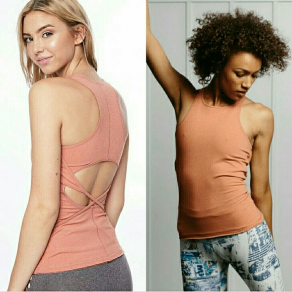 Free people canyon tank top FP movement peach XS - Picture 4 of 7